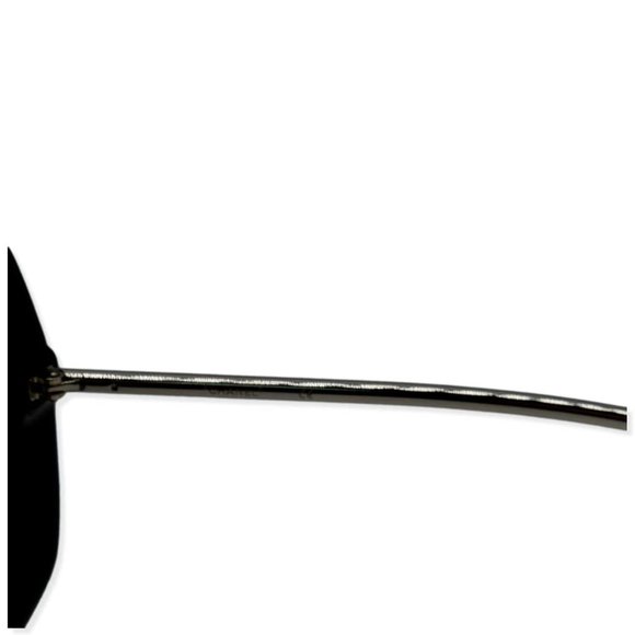 CHANEL Shield Acetate Sunglasses Metallic Lens - Picture 6 of 7